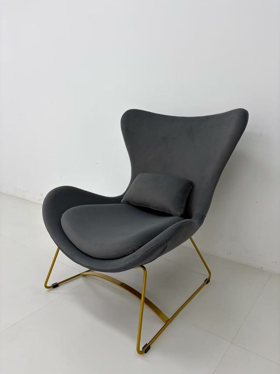 Marais Bouclé Wingback Accent Chair