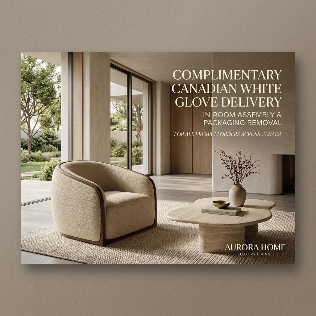 Complimentary White Glove Delivery